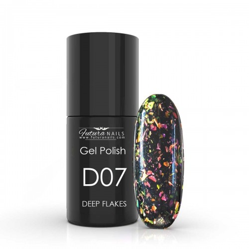 Gel Polish Deep Flakes D07 Gel Polish Deep Flakes D07
